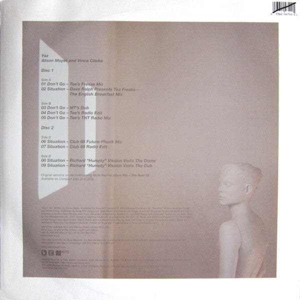 Yaz* : Don't Go / Situation (1999 Remixes) (2x12")