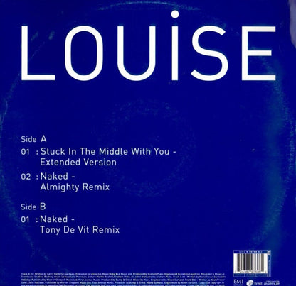 Louise : Stuck In The Middle With You / Naked (12", Ltd)