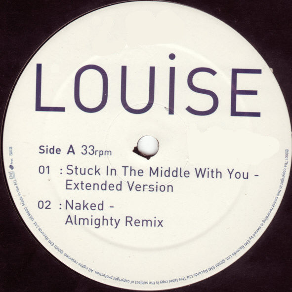 Louise : Stuck In The Middle With You / Naked (12", Ltd)