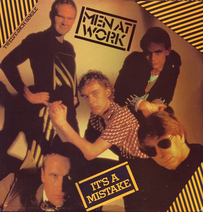 Men At Work : It's A Mistake (12", Single, RM)