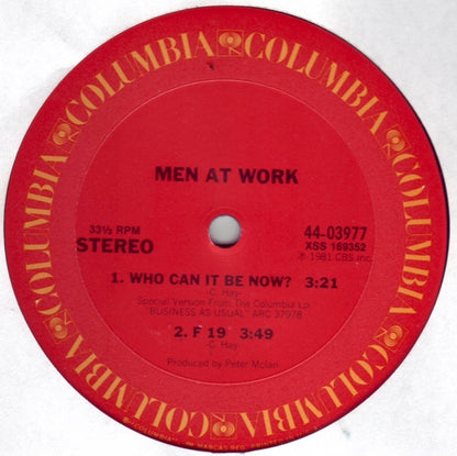 Men At Work : It's A Mistake (12", Single, RM)