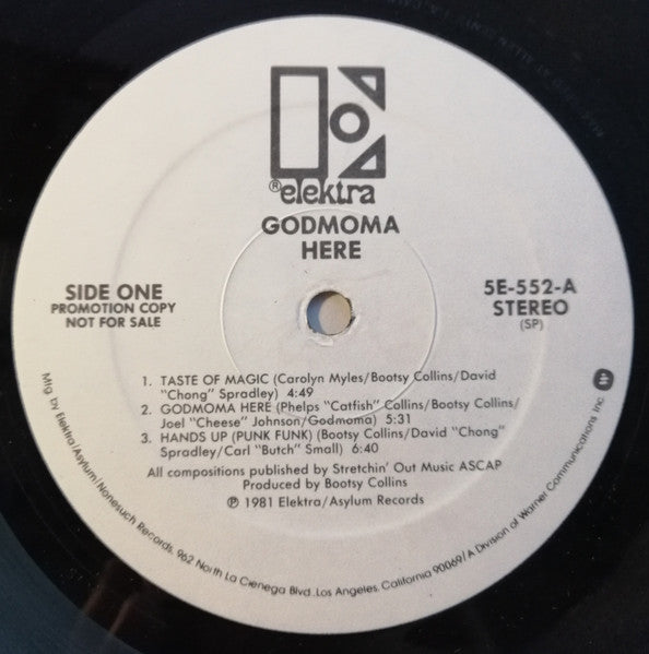 Godmoma : Here (LP, Album, Promo)