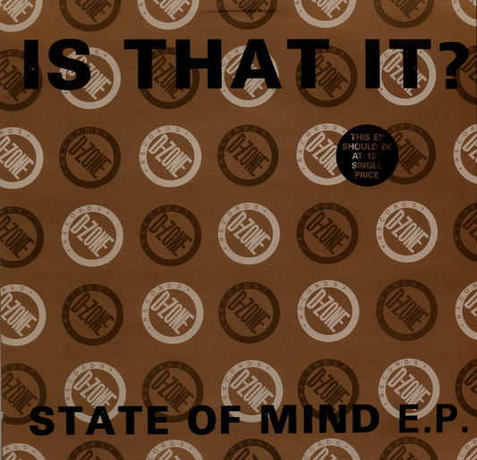 Is That It? : State Of Mind E.P. (12", EP)