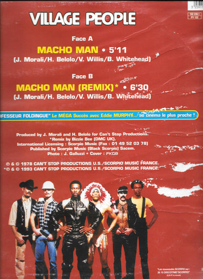 Village People : Macho Man (12")