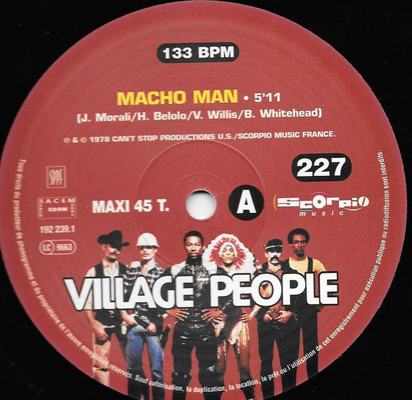 Village People : Macho Man (12")