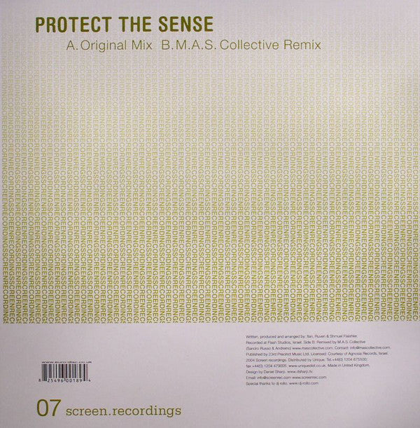 Flash Brothers : Protect The Sense (M.A.S. Collective Remix) (12")