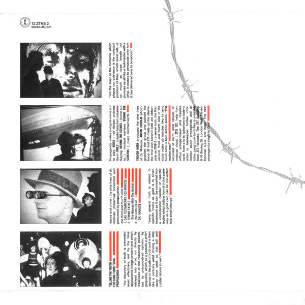 Propaganda : The Nine Lives Of Dr. Mabuse (12", Single, Han)