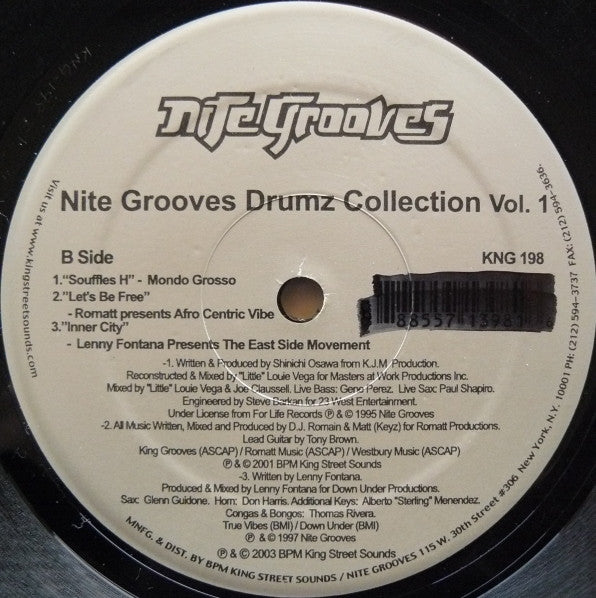Various : Drumz Collection Vol. 1 (12")