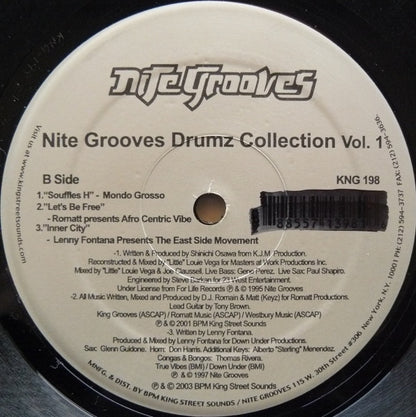 Various : Drumz Collection Vol. 1 (12")