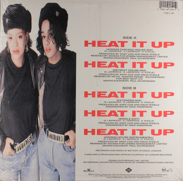 The Wee Papa Girl Rappers* : Heat It Up (12")