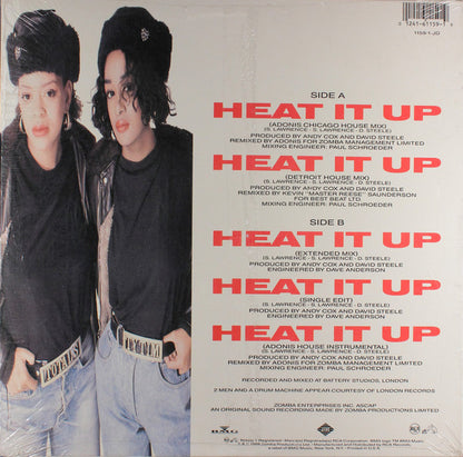 The Wee Papa Girl Rappers* : Heat It Up (12")