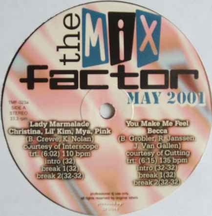 Various : The Mix Factor (May 2001) (2x12", Comp)
