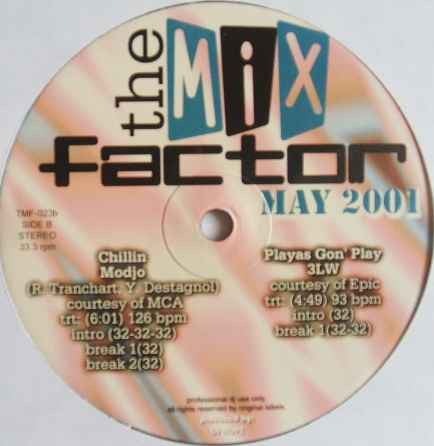 Various : The Mix Factor (May 2001) (2x12", Comp)