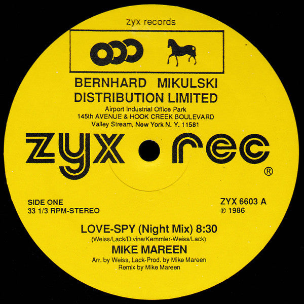 Mike Mareen : Love-Spy (12")