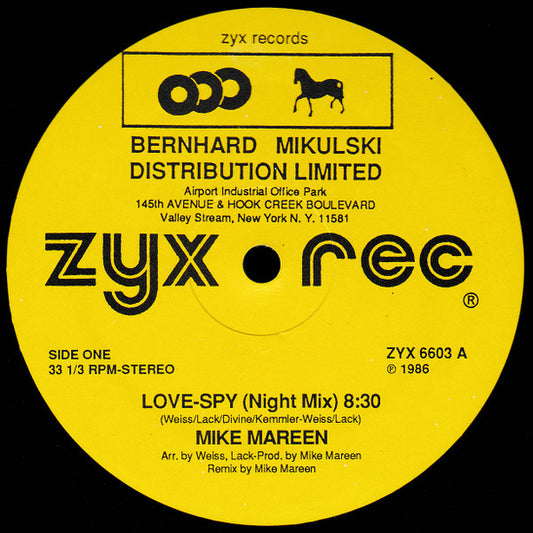 Mike Mareen : Love-Spy (12")