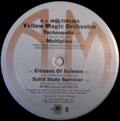 Yellow Magic Orchestra : X∞Multiplies (LP, Comp, Ter)