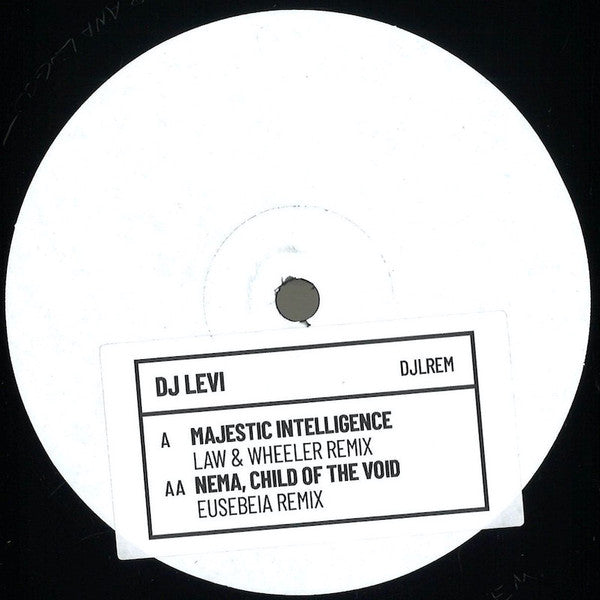 DJ Levi (2) : Majestic Intelligence / Nema, Child Of The Void (Remixes) (12", W/Lbl, Sti)