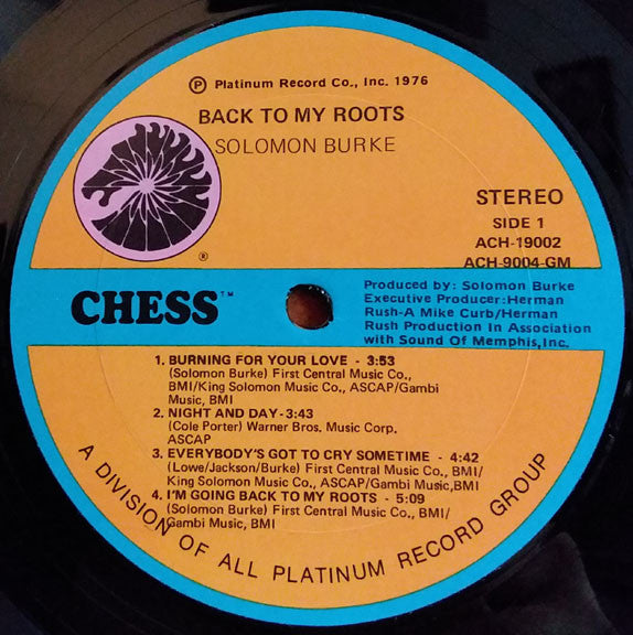 Solomon Burke : Back To My Roots (LP, Album)