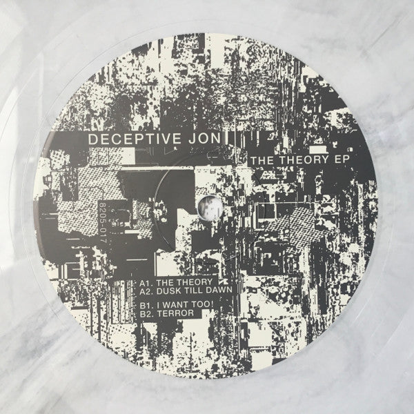 Deceptive Jon : The Theory E.P. (12", EP, Whi)