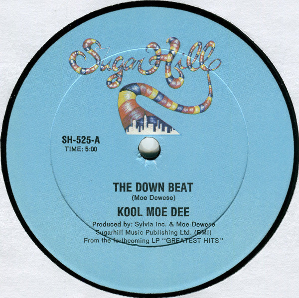 Kool Moe Dee : The Down Beat / Christmas Rap (12")