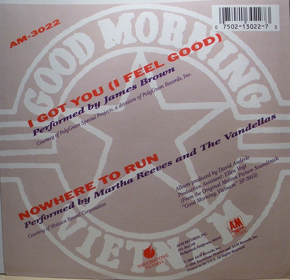 James Brown / Martha Reeves & The Vandellas : I Got You (I Feel Good) / Nowhere To Run (7", Single)