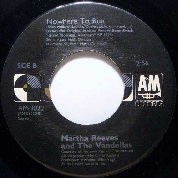 James Brown / Martha Reeves & The Vandellas : I Got You (I Feel Good) / Nowhere To Run (7", Single)