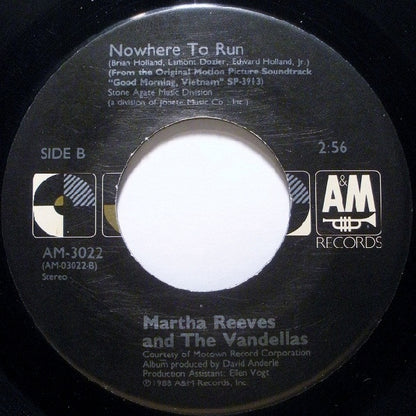 James Brown / Martha Reeves & The Vandellas : I Got You (I Feel Good) / Nowhere To Run (7", Single)