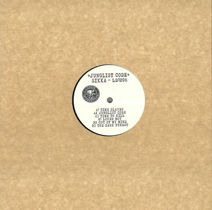 Sikka : Junglist Code (12", Album)