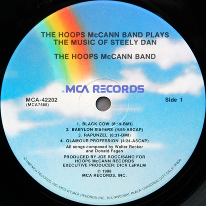 The Hoops McCann Band : Plays The Music Of Steely Dan (LP, Album, Pin)