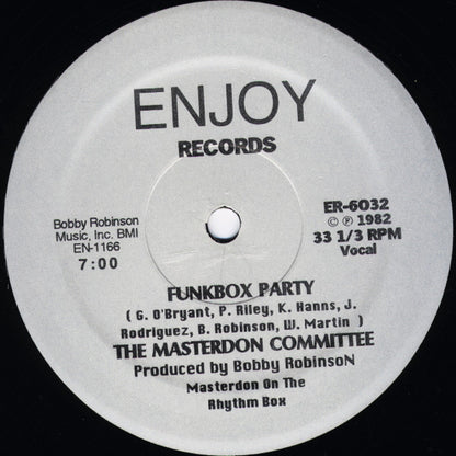 The Masterdon Committee : Funkbox Party (12")