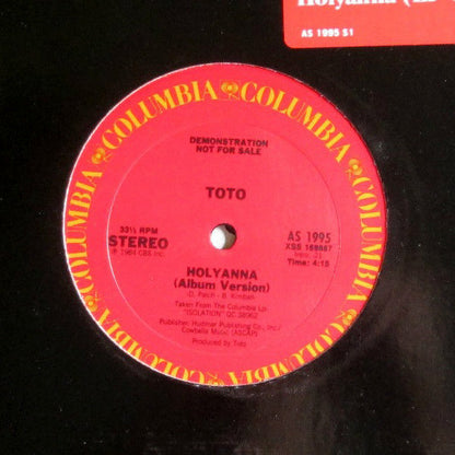Toto : Holyanna (12", Promo)