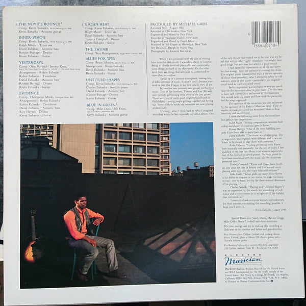 Kevin Eubanks : Guitarist (LP, Album, Promo)