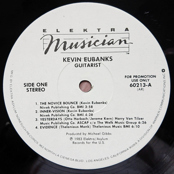 Kevin Eubanks : Guitarist (LP, Album, Promo)