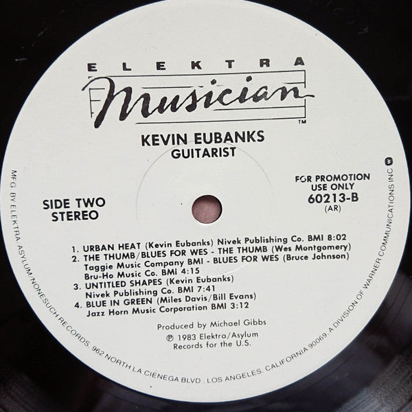 Kevin Eubanks : Guitarist (LP, Album, Promo)