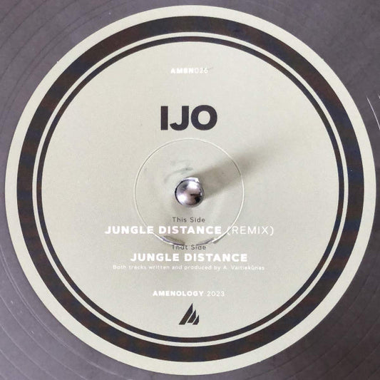 IJO : Jungle Distance / Jungle Distance (Remix) (12", Ltd, Sil)