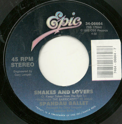 Spandau Ballet : How Many Lies (7", Single, Styrene)