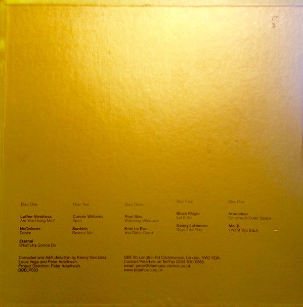 Masters At Work : The Tenth Anniversary Collection - Part Two (1996 - 2000) (5xLP, Comp)