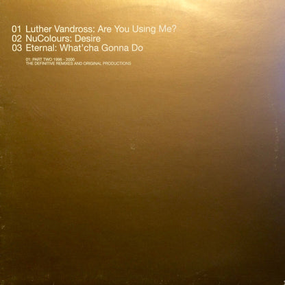 Masters At Work : The Tenth Anniversary Collection - Part Two (1996 - 2000) (5xLP, Comp)