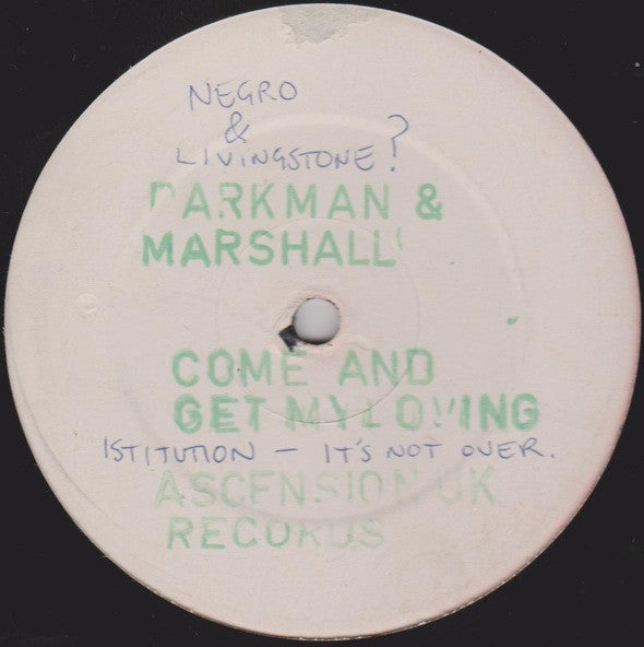 Darkman (6) & Marshall (5) : Come And Get My Loving (12", W/Lbl)