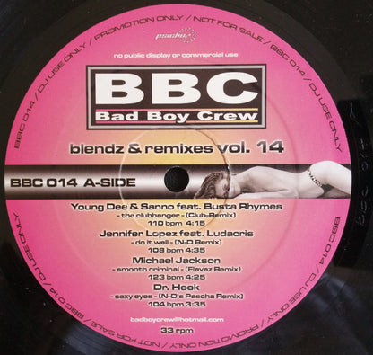 Various : Blendz & Remixes Vol. 14 (12", Promo)