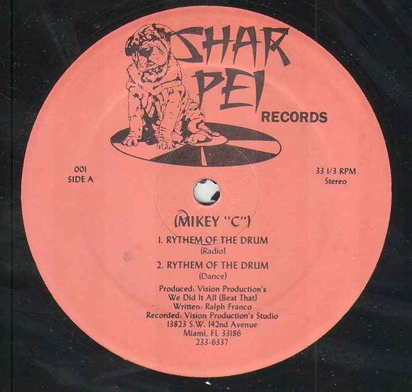 Mikey C : Rythem Of The Drum (12")