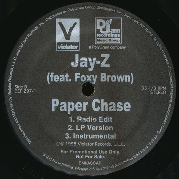 Foxy Brown Featuring Mia X & Gangsta Boo : BWA (12", Single, Promo)