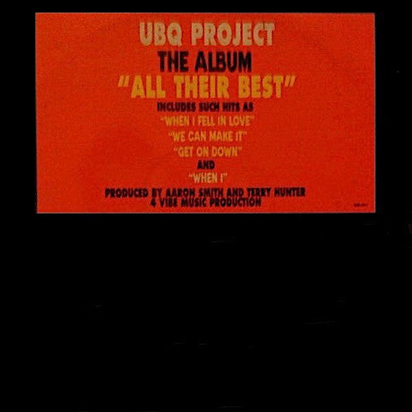 UBQ Project : All Their Best (2x12", Album, Comp, Ltd, Red)