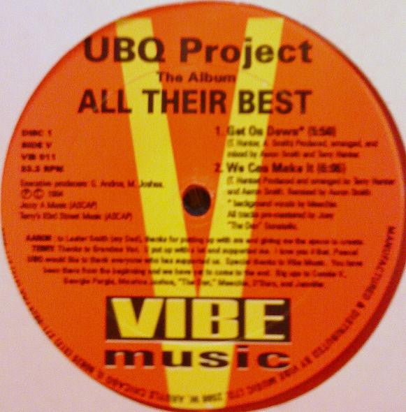 UBQ Project : All Their Best (2x12", Album, Comp, Ltd, Red)