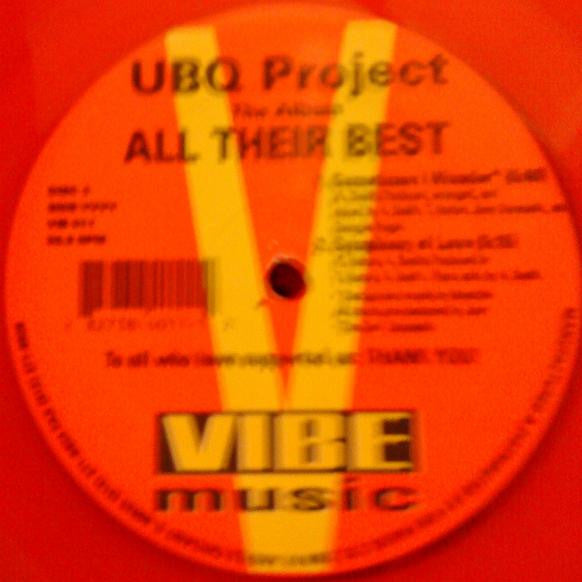 UBQ Project : All Their Best (2x12", Album, Comp, Ltd, Red)