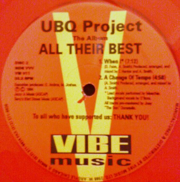 UBQ Project : All Their Best (2x12", Album, Comp, Ltd, Red)