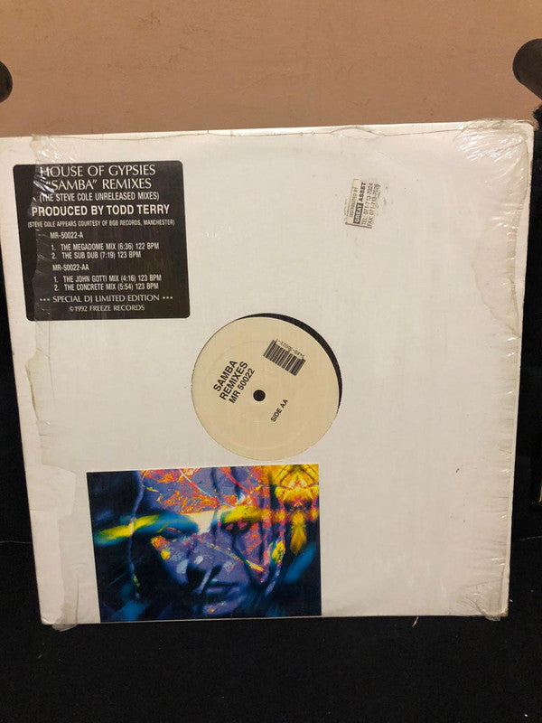 House Of Gypsies : Samba Remixes (The Steve Cole Unreleased Mixes) (12", Ltd, RP)
