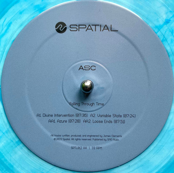 ASC : Falling Through Time (12", EP, Blu)