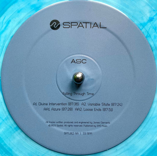 ASC : Falling Through Time (12", EP, Blu)