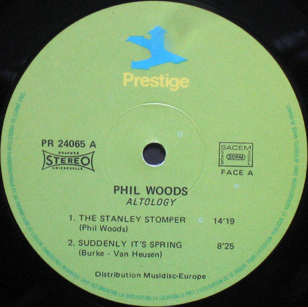 Phil Woods : Altology (2xLP, Comp)